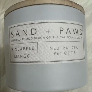 New Sand + Paws Pineapple Mango Candle 12 oz